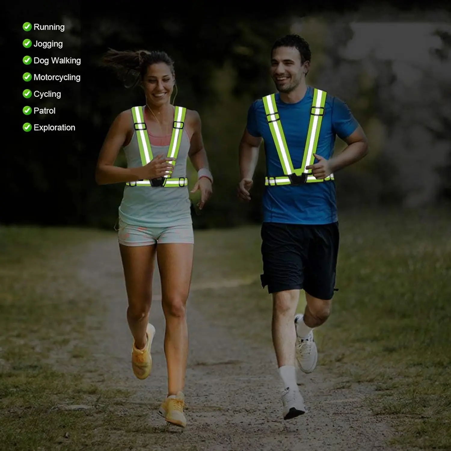 Adjustable Running Light Belt 