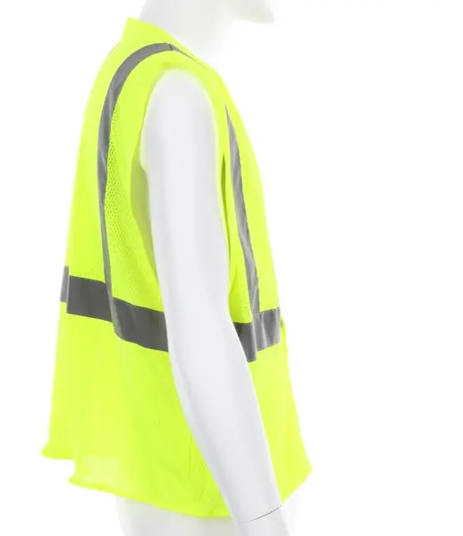 Hi-Vis Reflective  Safety Vest with 2 Inch Silver Stripes Hook  .jpg