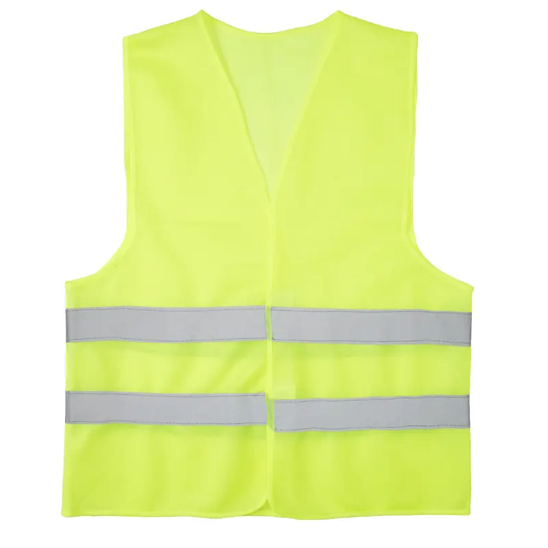 High Visibility Orange Yellow  Economy Reflective Safety Vest  