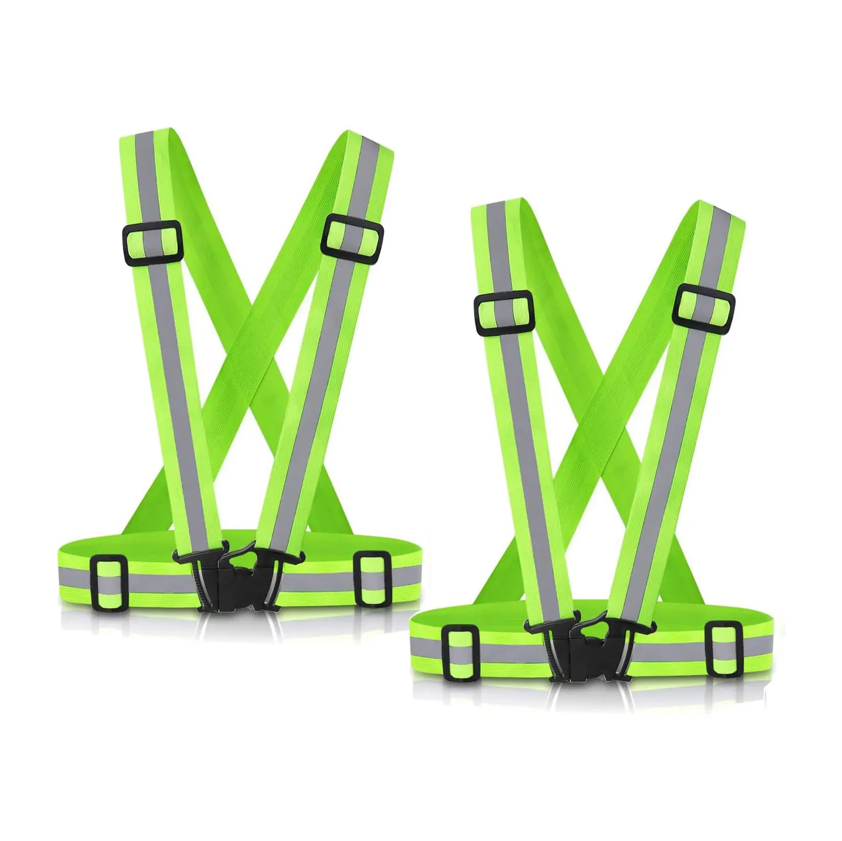 High Visibility Adjustable Reflective Running Gear Running Light Belt 