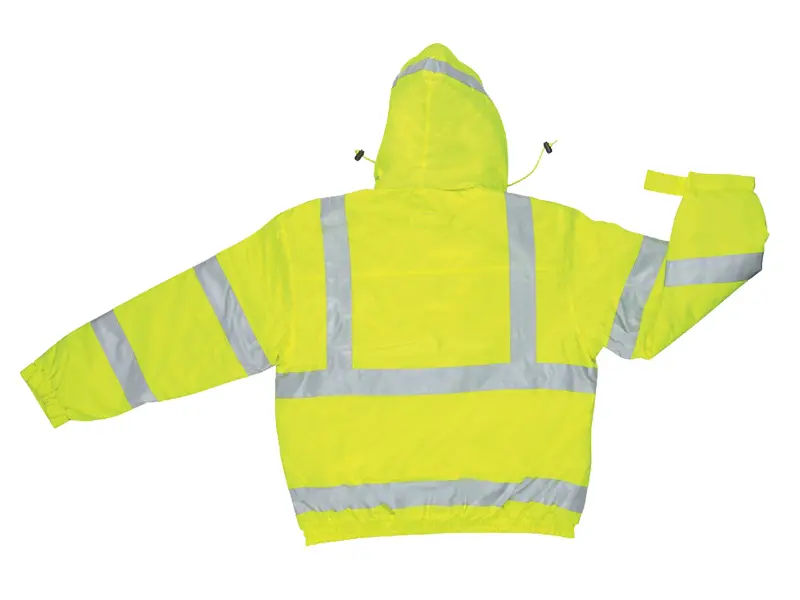 Hi-Vis Insulated Rain Jacket GearJacket 
