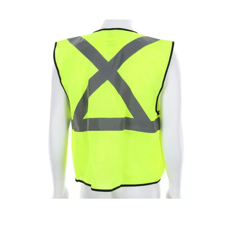 Hi Vis Reflective  Safety Vest with X pattern back .jpg