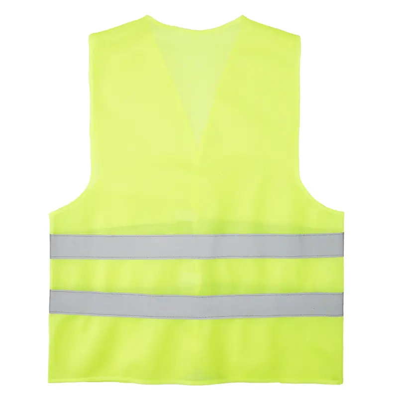 High Visibility Orange Yellow Reflective Safety Vest  